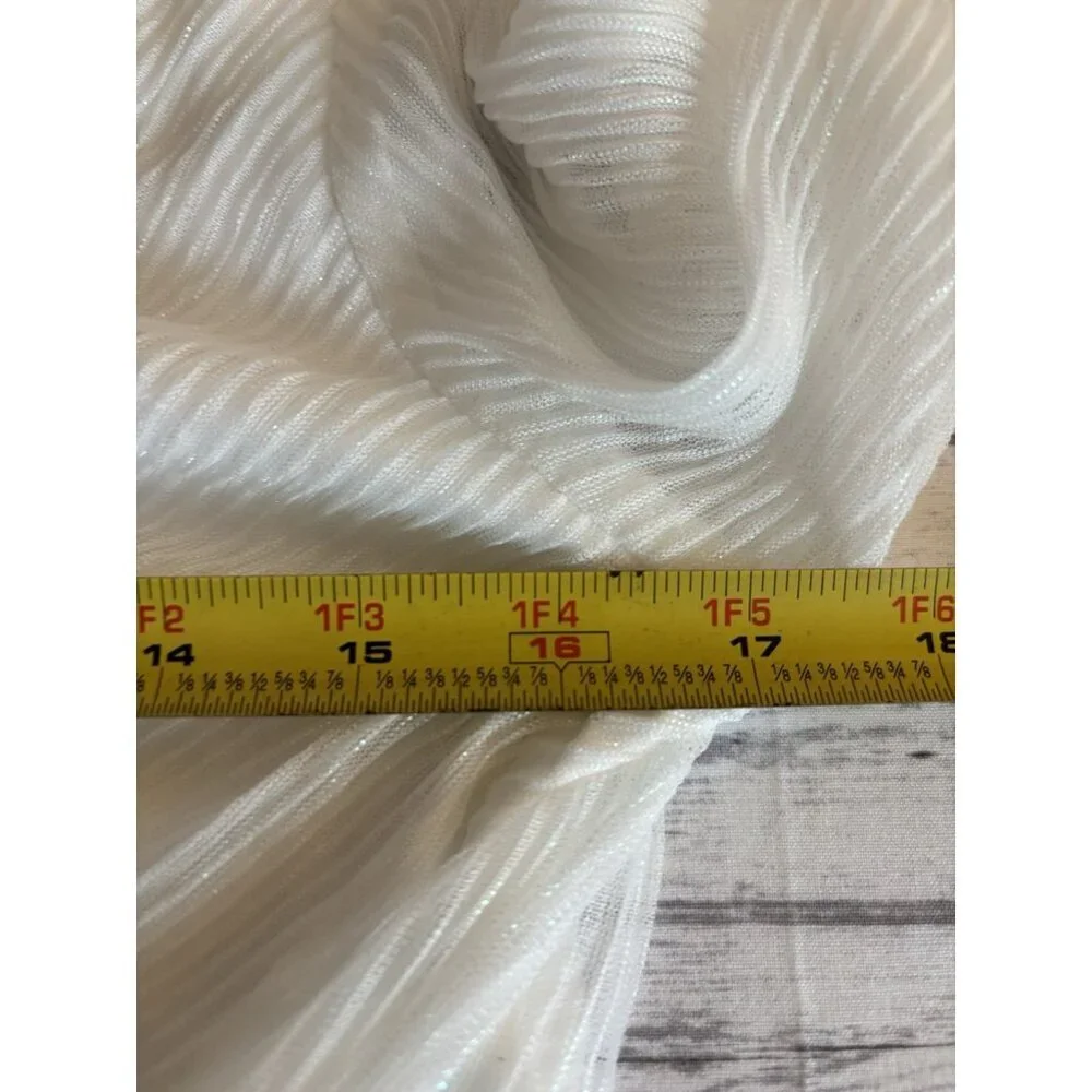 Baltic Born Devlyn Pleated Ivory Dress Maxi Women's Size Small NEW Wedding - Picture 13 of 16